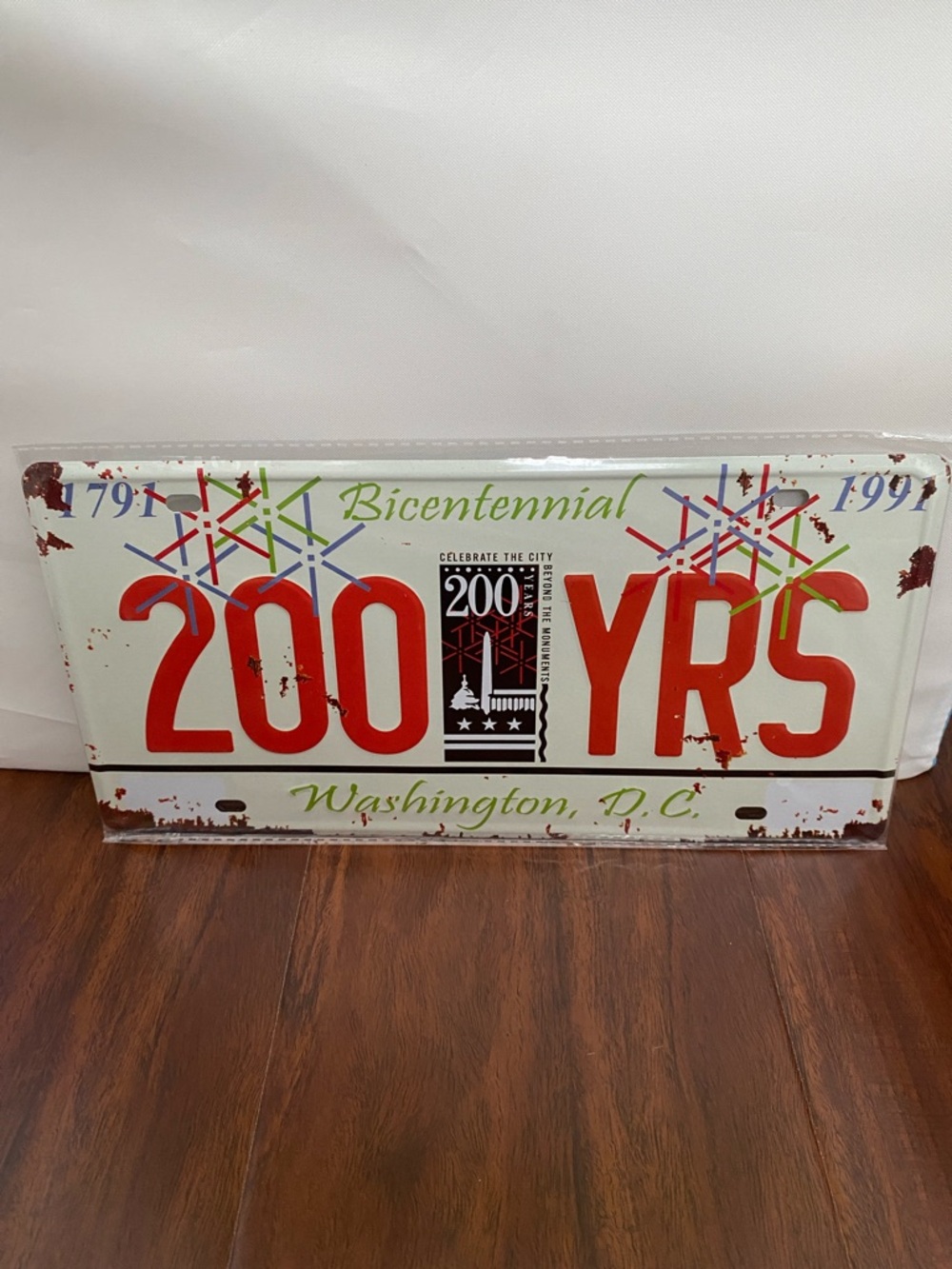 Washington D.C. License Plate